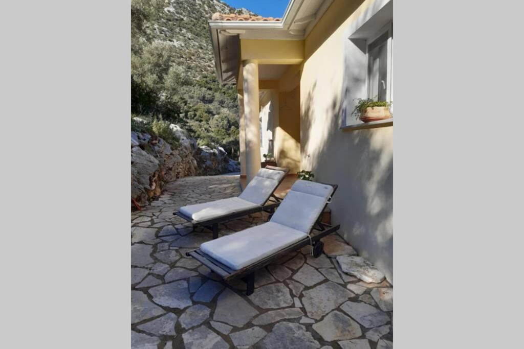 Villa Sunrise With Stunning Views And Private Pool Katokhórion Dış mekan fotoğraf