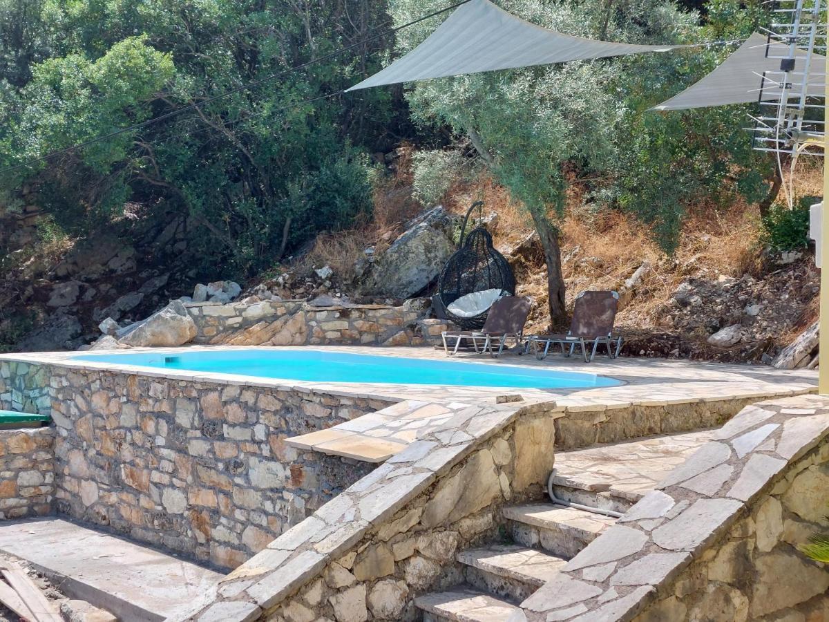 Villa Sunrise With Stunning Views And Private Pool Katokhórion Dış mekan fotoğraf