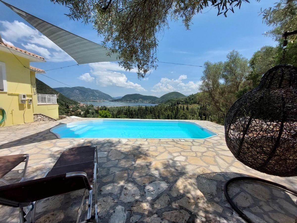 Villa Sunrise With Stunning Views And Private Pool Katokhórion Dış mekan fotoğraf